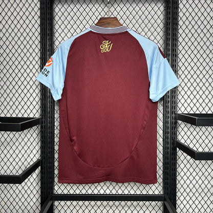 Maillot Aston Villa Adidas Domicile 2024-25