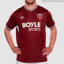 Maillot domicile West Ham United 2025/2026
